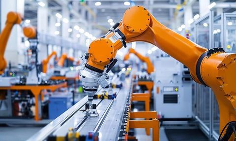産業オートメーションの概要：制御システム、センサー、ロボット工学、および生産効率
